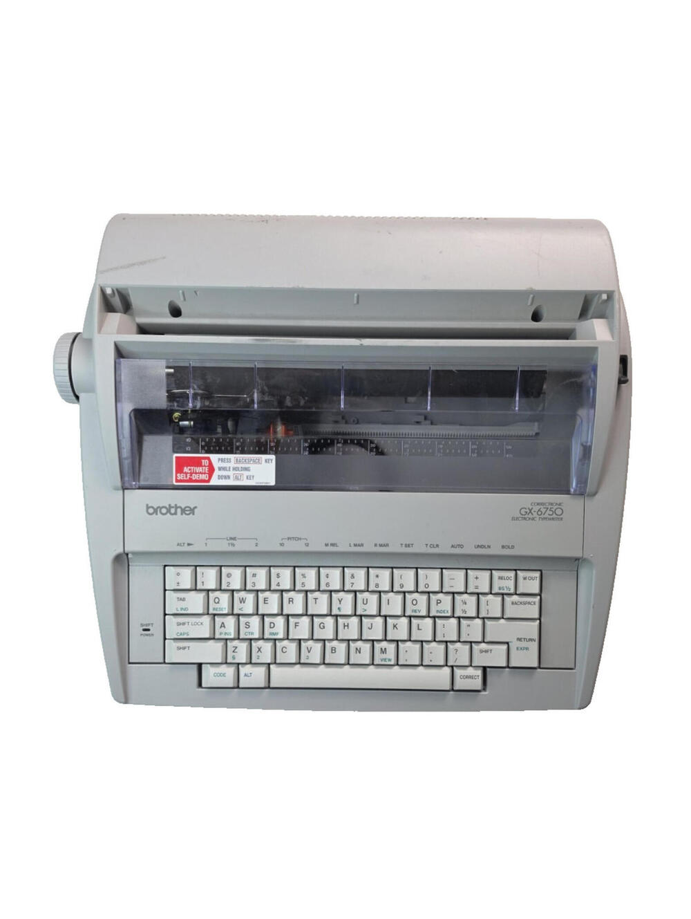 Brother GX-6750 Daisy Wheel Correctronic Electronic Typewriter